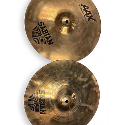 Used SABIAN 14in AAX X Celerator Hi Hat Pair Cymbal