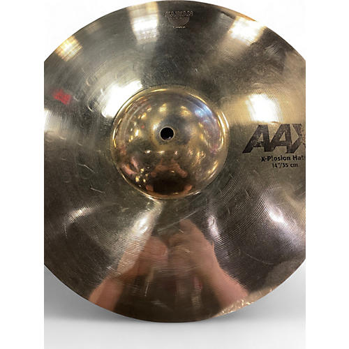 Used SABIAN 14in AAX  X PLOSION HATS Cymbal 33