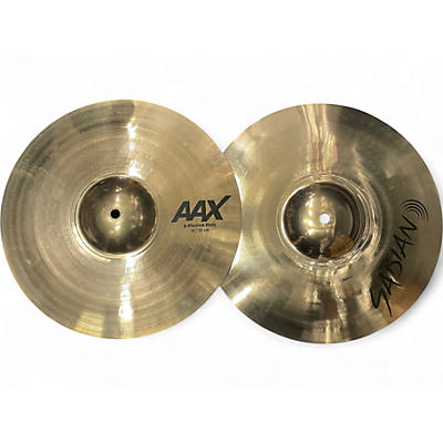 Used SABIAN 14in AAX X-Plosion Hi Hat Pair Cymbal
