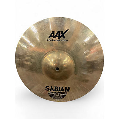 Used SABIAN 14in AAX Xplosion Crash Cymbal