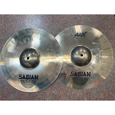 SABIAN Used SABIAN 14in AAX Xplosion Hi Hat Pair Cymbal