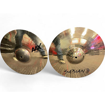 SABIAN Used SABIAN 14in AAX Xplosion Hi Hat Pair Cymbal