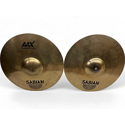 Used SABIAN 14in AAX Xplosion Hi Hat Pair Cymbal