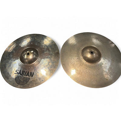 Used SABIAN 14in AAX Xplosion Hi Hat Pair Cymbal