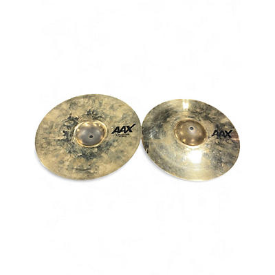 Used SABIAN 14in AAX Xplosion Hi Hat Pair Cymbal