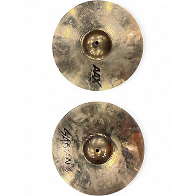 Used SABIAN 14in AAX Xplosion Hi Hat Pair Cymbal