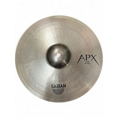 Used SABIAN 14in APX Crash Cymbal