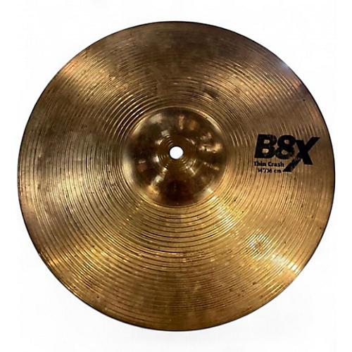 Used SABIAN 14in B8 Crash Cymbal 33