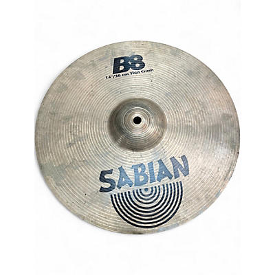 Used SABIAN 14in B8 Crash Cymbal