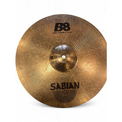 Used SABIAN 14in B8 Crash Cymbal