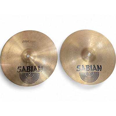 Used SABIAN 14in B8 HI HAT PAIR Cymbal