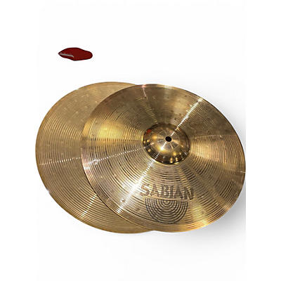 Used SABIAN 14in B8 HIHAT PAIR Cymbal