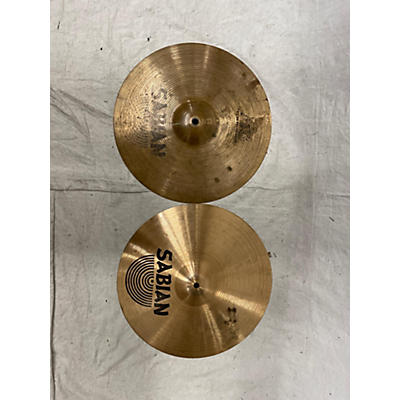 SABIAN Used SABIAN 14in B8 Hi Hat Pair Cymbal