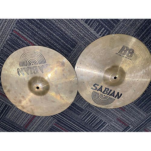 SABIAN Used SABIAN 14in B8 Hi Hat Pair Cymbal 33