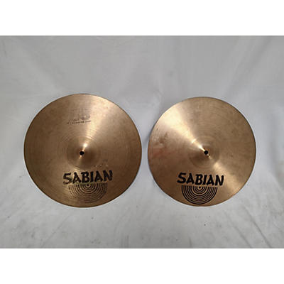 SABIAN Used SABIAN 14in B8 Hi Hat Pair Cymbal