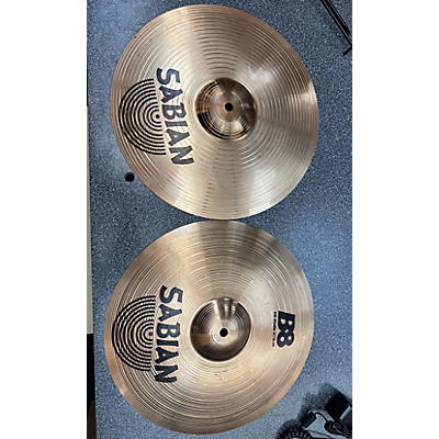 SABIAN Used SABIAN 14in B8 Hi Hat Pair Cymbal