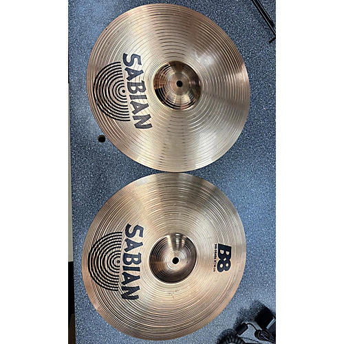 SABIAN Used SABIAN 14in B8 Hi Hat Pair Cymbal 33