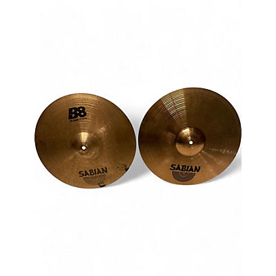 SABIAN Used SABIAN 14in B8 Hi Hat Pair Cymbal