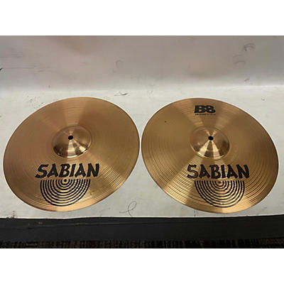 SABIAN Used SABIAN 14in B8 Hi Hat Pair Cymbal