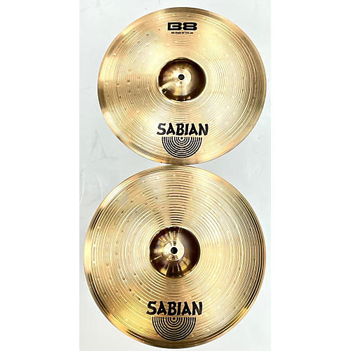 Sabian Used SABIAN 14in B8 Hi Hat Pair Cymbal 33