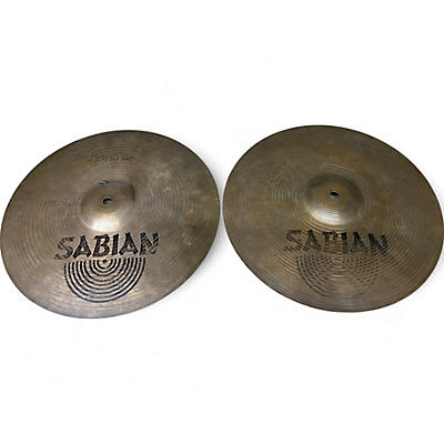 SABIAN Used SABIAN 14in B8 Hi Hat Pair Cymbal