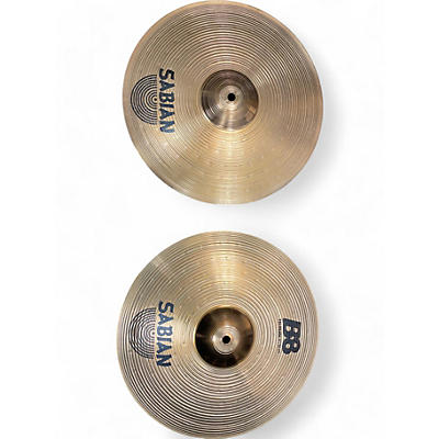 SABIAN Used SABIAN 14in B8 Hi Hat Pair Cymbal