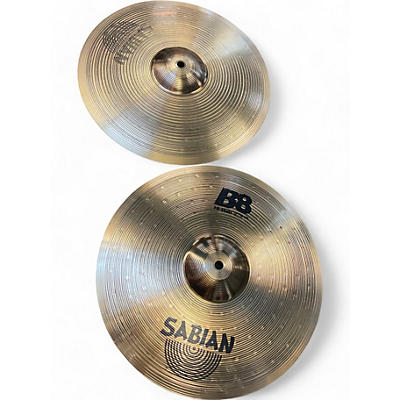 Sabian Used SABIAN 14in B8 Hi Hat Pair Cymbal