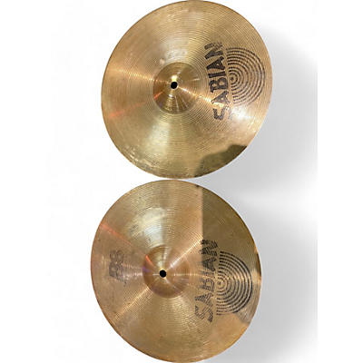 Used SABIAN 14in B8 Hi Hat Pair Cymbal