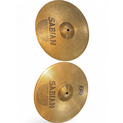 Used SABIAN 14in B8 Hi Hat Pair Cymbal