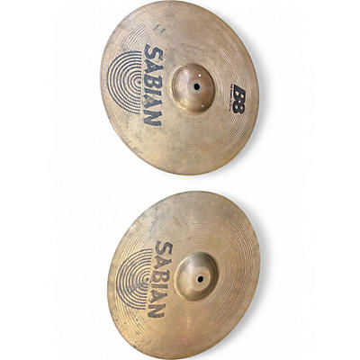 Used SABIAN 14in B8 Hi Hat Pair Cymbal