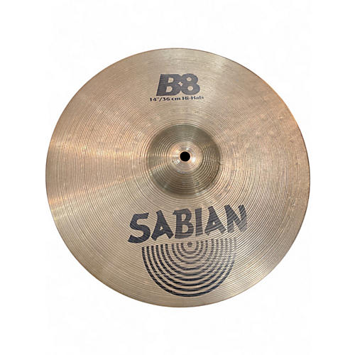Used SABIAN 14in B8 Hi Hat Pair Cymbal 33