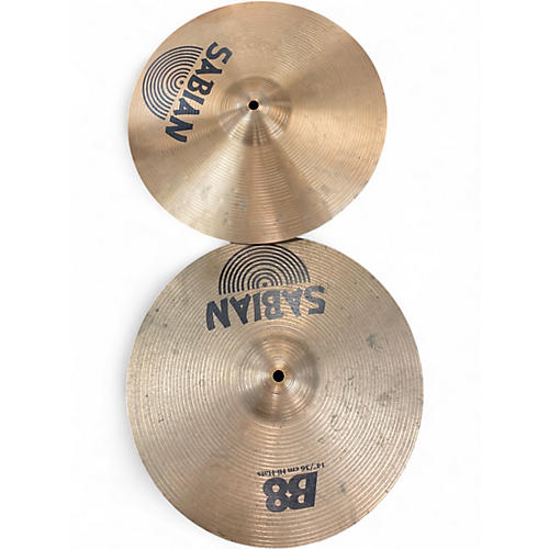 Used SABIAN 14in B8 Hi Hat Pair Cymbal 33