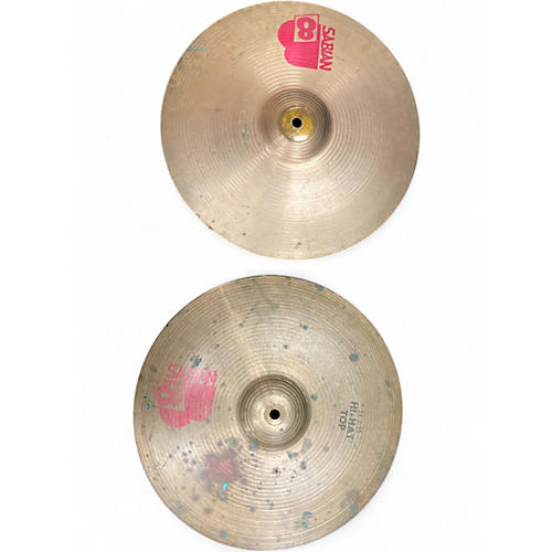 Used SABIAN 14in B8 Hi Hat Pair Cymbal 33