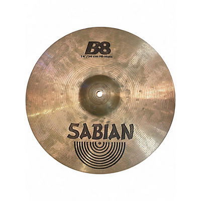 Used SABIAN 14in B8 Hi Hat Pair Cymbal