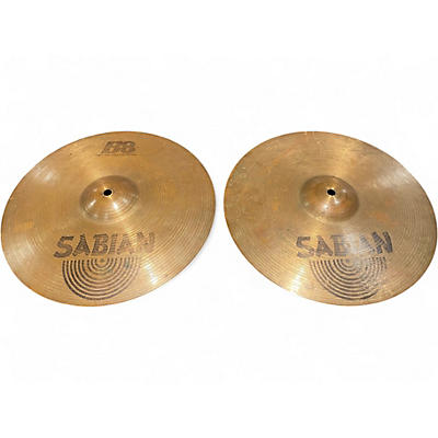 Used SABIAN 14in B8 Hi Hat Pair Cymbal