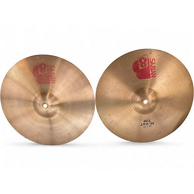 Used SABIAN 14in B8 Hi Hat Pair Cymbal