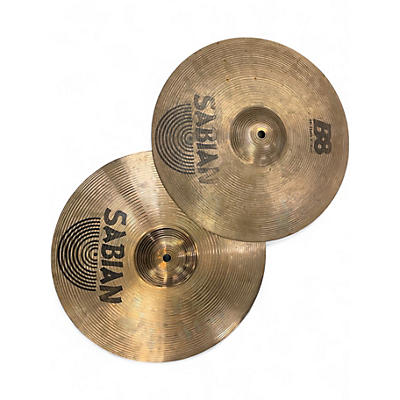 Used SABIAN 14in B8 Hi Hat Pair Cymbal