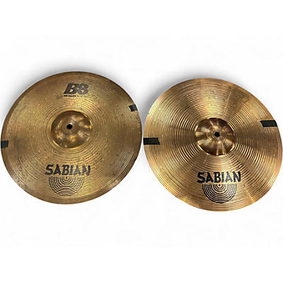 Used SABIAN 14in B8 Hi Hat Pair Cymbal