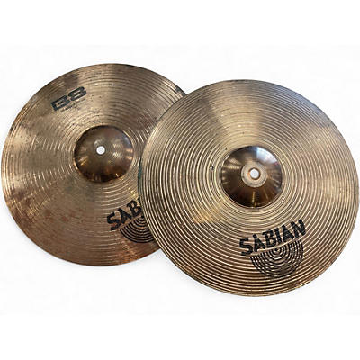 Used SABIAN 14in B8 Hi Hat Pair Cymbal