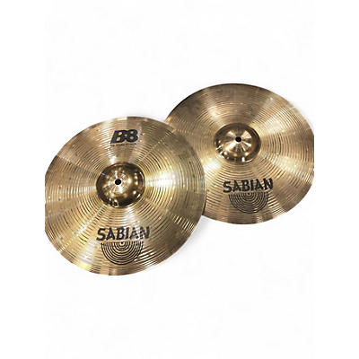 Used SABIAN 14in B8 Hi Hat Pair Cymbal