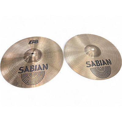 Used SABIAN 14in B8 Hi Hat Pair Cymbal