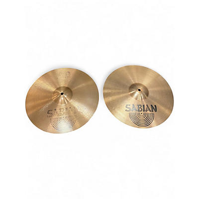 Used SABIAN 14in B8 Hi Hat Pair Cymbal