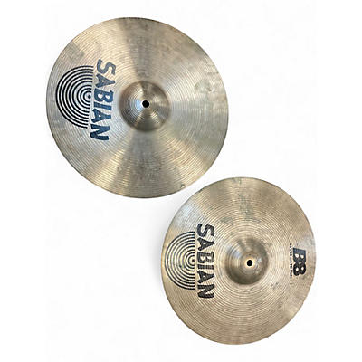Used SABIAN 14in B8 Hi Hat Pair Cymbal