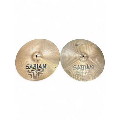 Used SABIAN 14in B8 Hi Hat Pair Cymbal