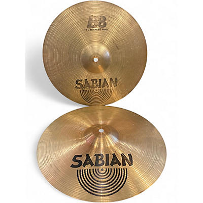 Used SABIAN 14in B8 Hi Hat Pair Cymbal