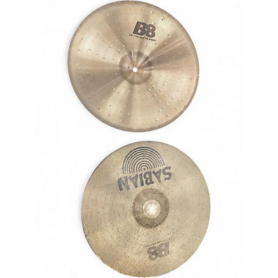 Used SABIAN 14in B8 Hi Hat Pair Cymbal