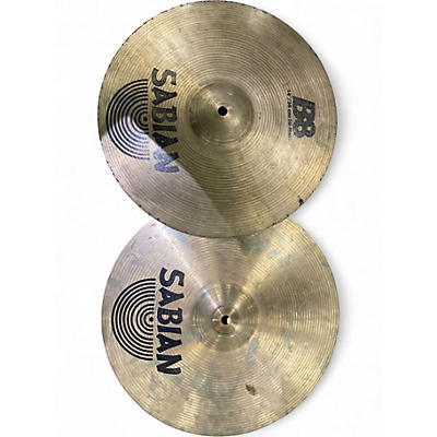 Used SABIAN 14in B8 Hi Hat Pair Cymbal