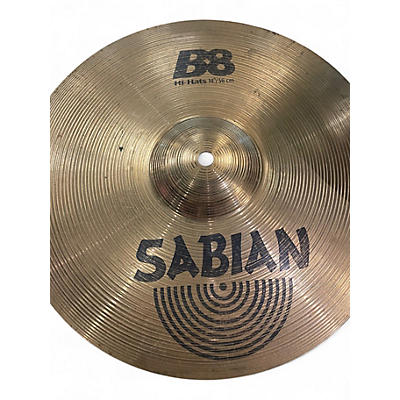 Used SABIAN 14in B8 Hi Hat Pair Cymbal