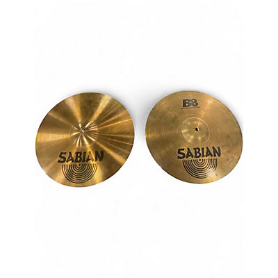 Used SABIAN 14in B8 Hi Hat Pair Cymbal