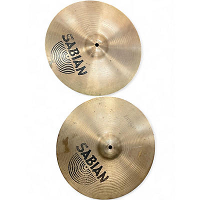 Used SABIAN 14in B8 Hi Hat Pair Cymbal